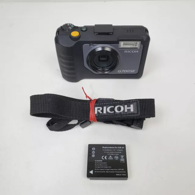 Ricoh G700SE 12MP Digital Camera 5X Optical Zoom