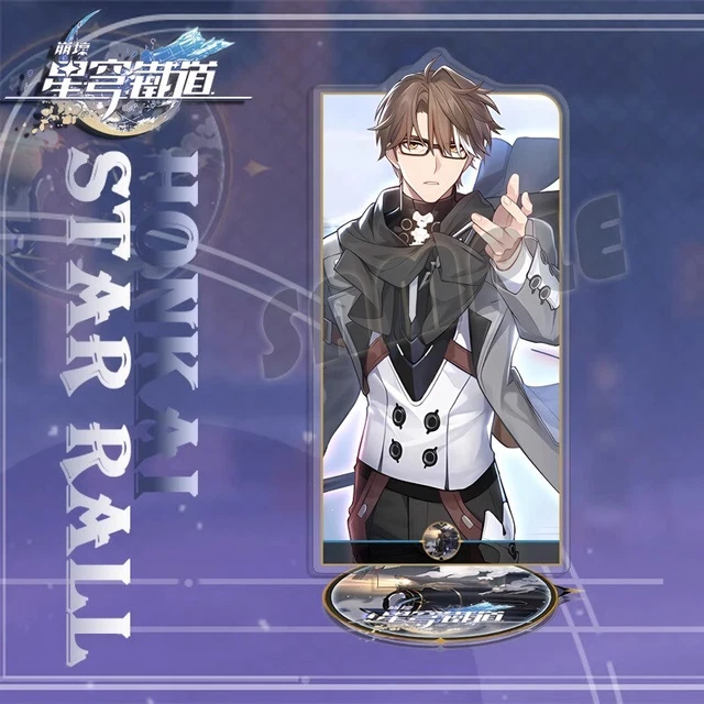 Game Honkai: Star Rail Welt Yang Cosplay Acrylic Stand Figure Display Model Gift
