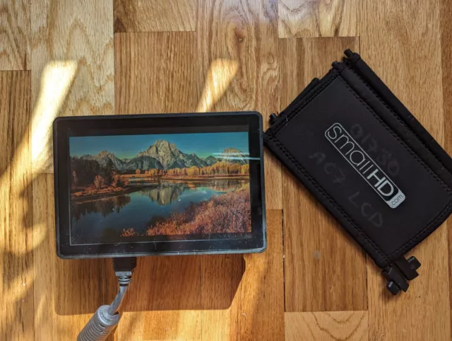 SmallHD AC7 7" LCD On-Camera Monitor - w/Sunhood - HDMI ONLY