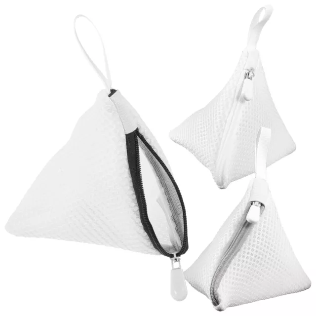 3 Pcs Borsa Da Toilette Poliestere Sacchetto Di Lavaggio in Rete Borse