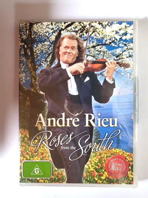 ANDRE RIEU - Roses From The South (DVD, 2010) B rand New & Sealed $9.95 ...