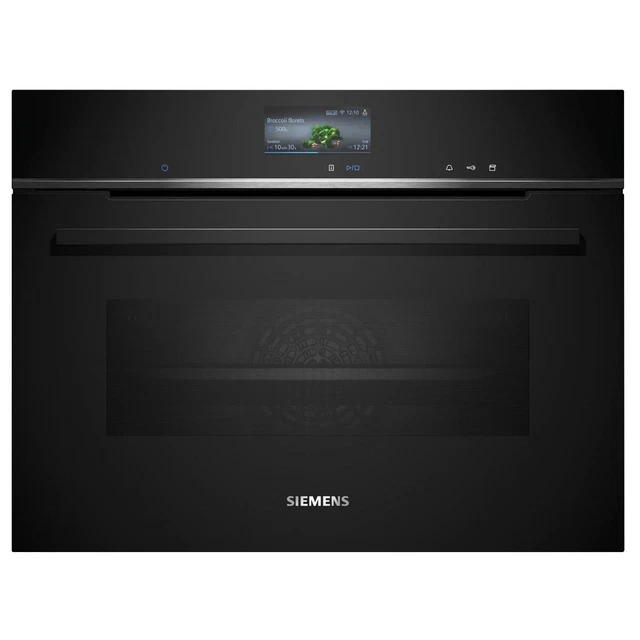 siemens four intégrable combi vapeur 47l 60cm a+ hydrolyse noir CS736G1B1