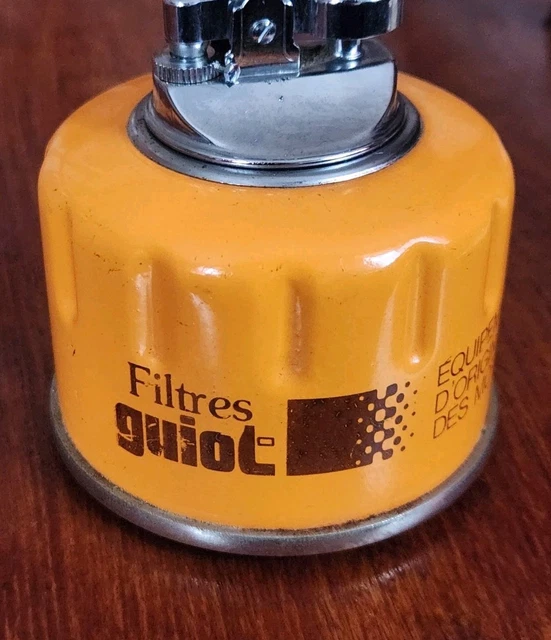 BRIQUET DE TABLE Vintage Filtre Auto Garage Industriel Filtres Guiol briquet-de-table-vintage-filtre-auto-garage-industriel-filtres-guiol