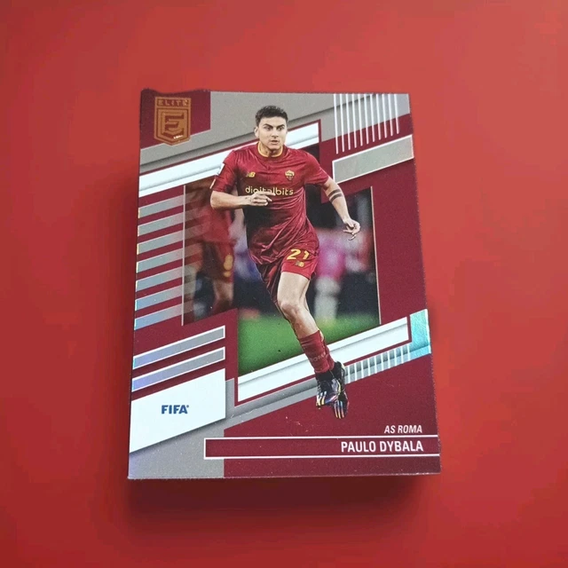 PAULO DYBALA CARD FIREWORK RED Panini DONRUSS ELITE 2021 2022