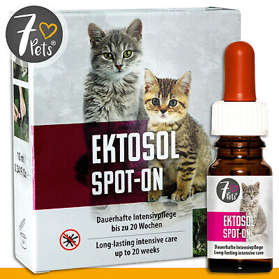 Schopf 7 Pets 10 ML Ektosol Spot-On para Gatos Desde El 12.