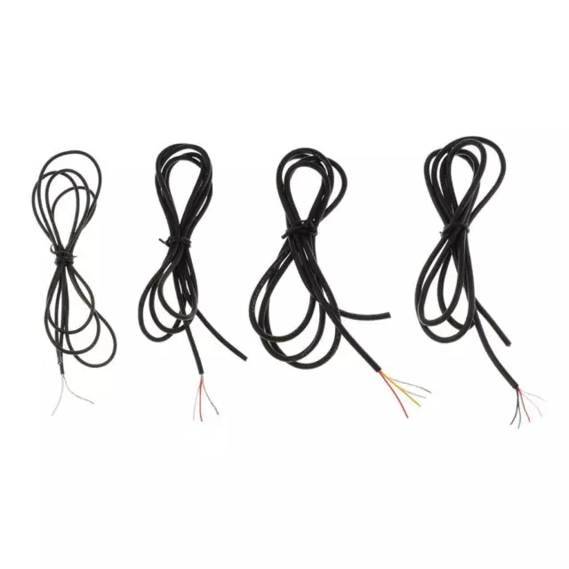 Durable Shielding Guitar Connection Cable Electricity Wire Black 100cm
