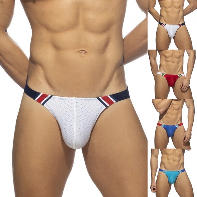 Nuovi pantaloni da nuoto uomo lettera taglio costume da bagno bikini slip stretch traspiranti