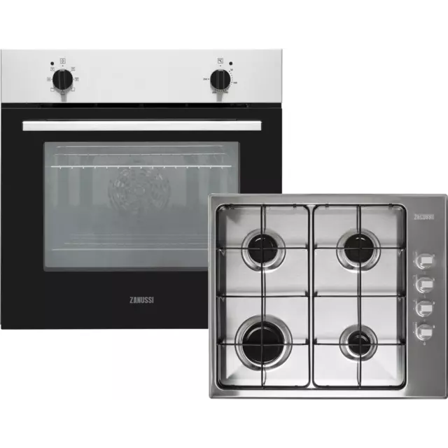 Zanussi zod35802xk built in electric 60cm stainless steel double oven deals