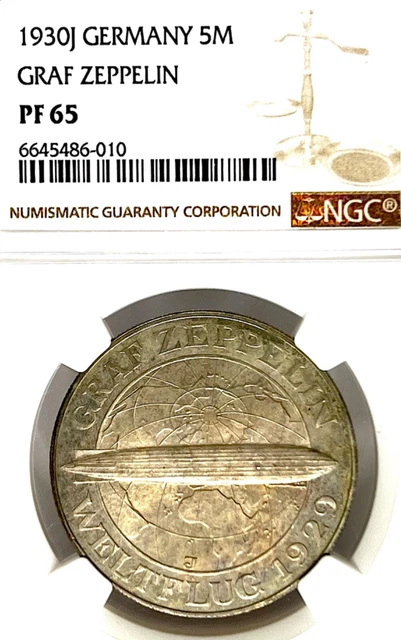ドイツ 1927年 3M NGC 黒っぽく 65M