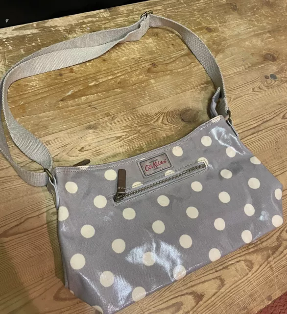Cath kidston grey spot bag clearance