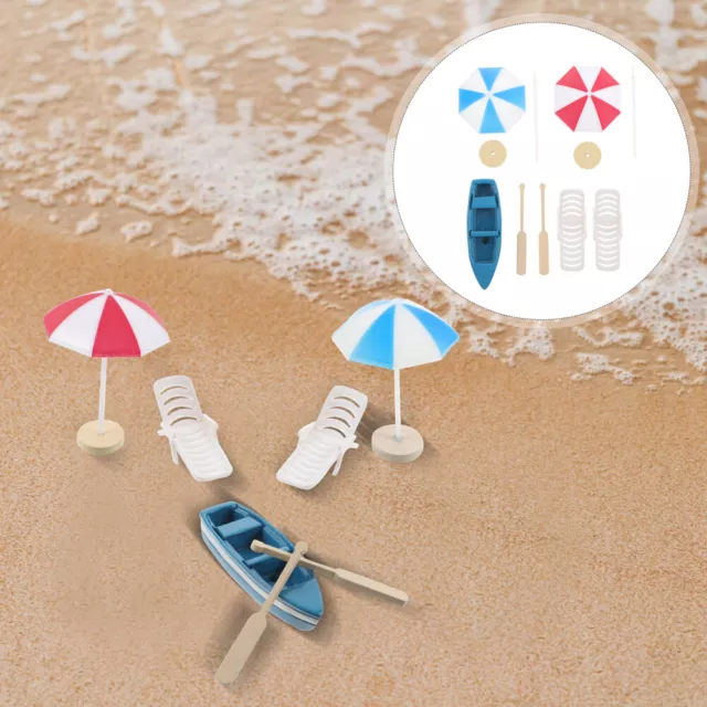Micro Landscape Ornament Beach Style Miniature Set Miniature Nautical Toys
