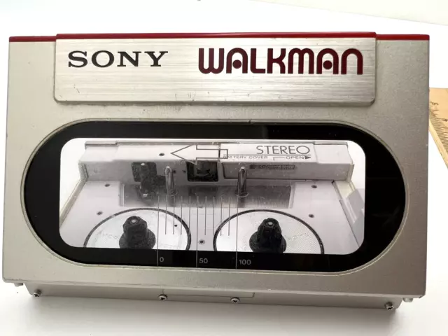 Vintage 1983 Sony Walkman WM-10 Cassette Player  *Tested, For Parts/Repair*