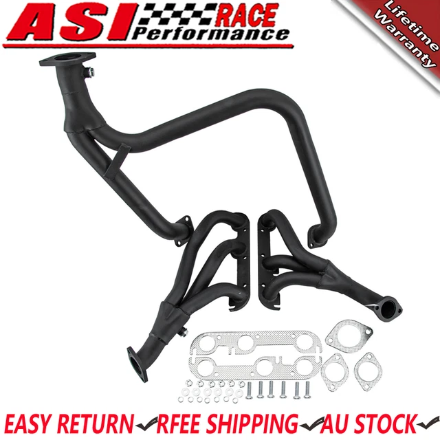 FOR HOLDEN COMMODORE VN VP VR V6 Extractor Bolt Up To Original Cat ...