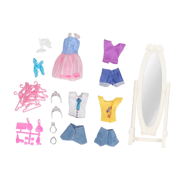 Set Di Vestiti Per Bambole Per Casa Delle Bambole In Scala 1:12 Accessori Per