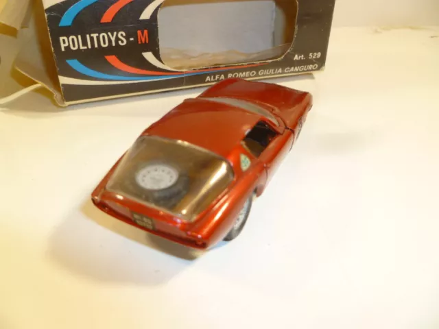 1/43 politoys ALFA ROMEO GIULIA CANGURO /BOITE HS 3