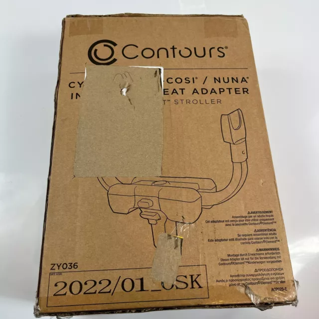 Contours Infant Car Seat Adapter For Element Strollers ATP012