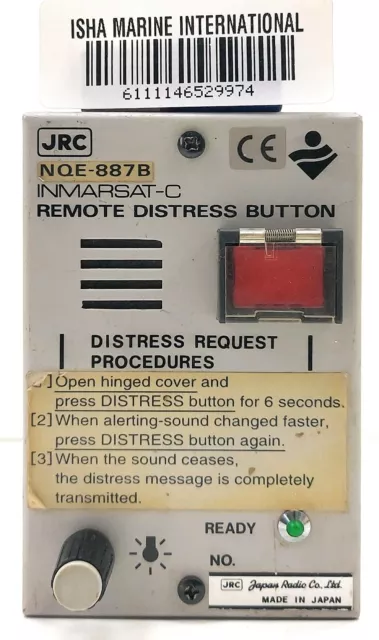 JRC NQE-887B Inmarsat-c Remote Distress Button GPS Navigation