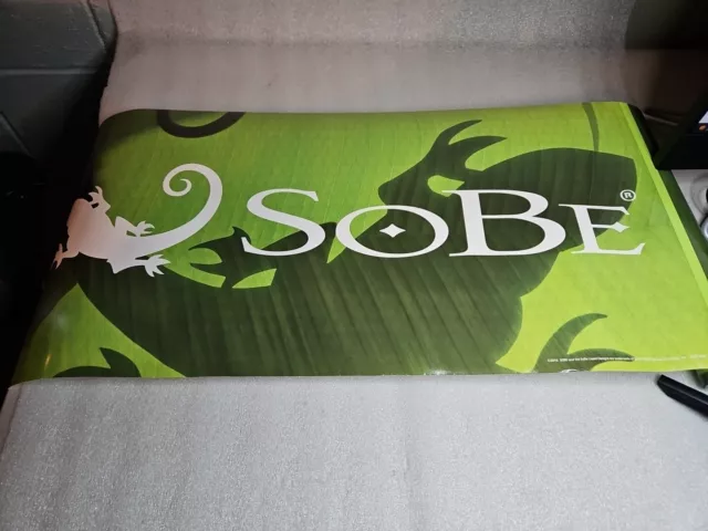 SOBE Promotional Banner 26ft Long x 12in Tall Discontinued Product