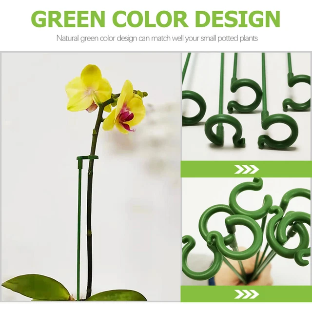 40 Pcs Plastic Flower Support Fixed Flower Holder Potted Plants Climb 5