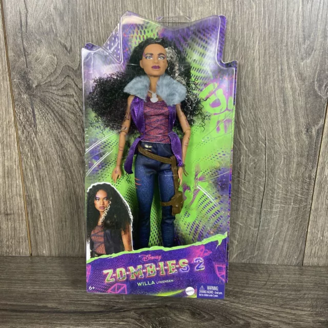 Disney Zombies Dolls Addision Zed Wynter Willa