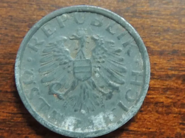 1948 Austrian Ten (10) Groschen Coin