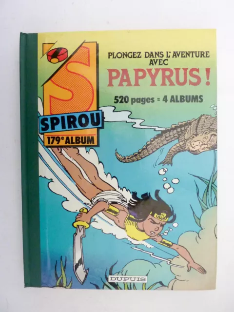 SPIROU album reliure éditeur n° 179 recueil TBE