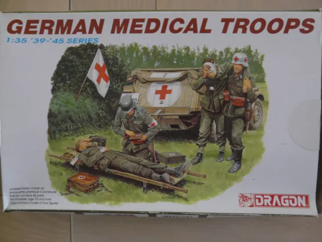 Maquette 1/35 DRAGON Ref 6074 German Medical Troops