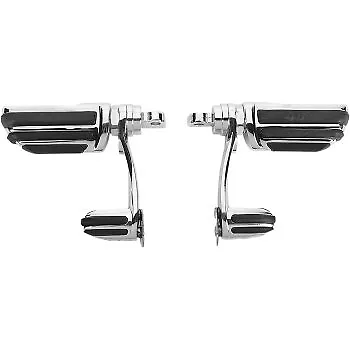 Kuryakyn 4428 Chrome Pilot Pegs with Stirrups for Harley Male Mount Foot Pegs