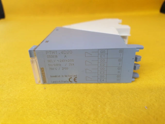Siemens PTM1.4D20 Modulo di segnalazione