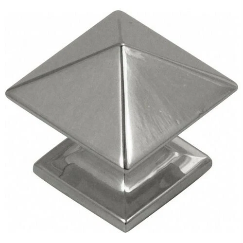 Polished Nickel Hickory-Belwith P3014-14 Studio Cabinet Kitchen Knob Drawer Pull
