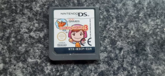 Cooking mama 3 nintendo ds game cartridge only