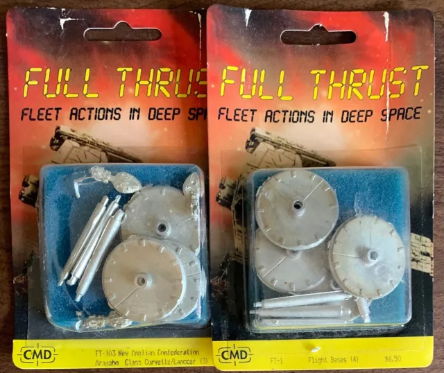 CMD Full Thrust Fleet Actions in Deep Space Flight Bases New Anglian Lanccer Lot