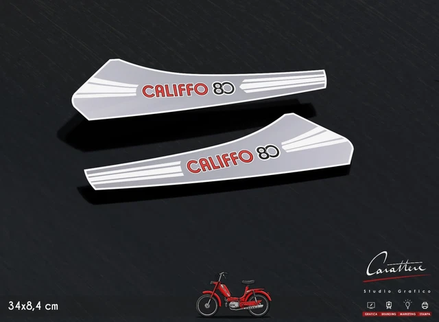 Kit D'autocollants Vélo Vintage Atala – Neuf, Finition Brillante, De Fano