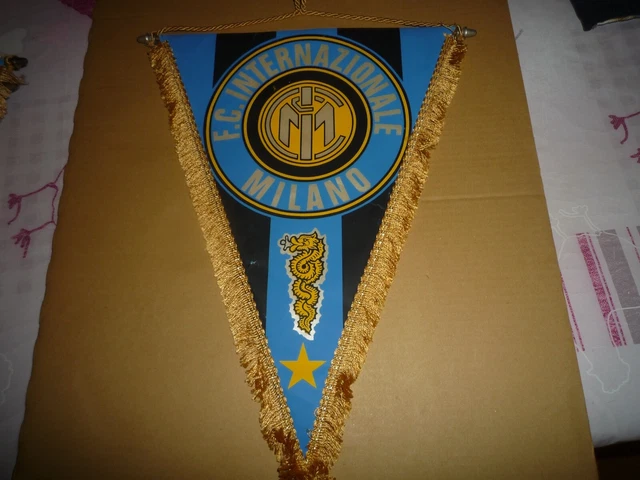 Fanion Vintage Inter Milan - Banderin Gagliardetto Wimpel Serie A