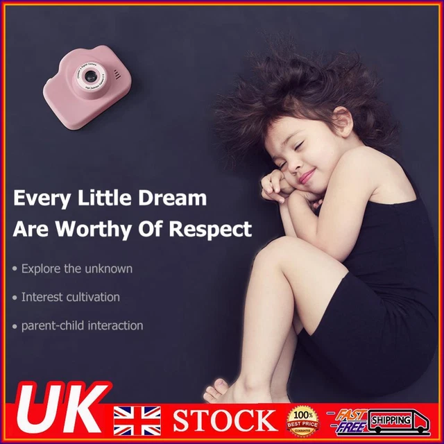2 Inch HD IPS Screen Child Camera USB Charging Kids Digital Camera with 32G Card
