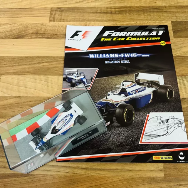 Williams FW16 1994 Damon Hill F1 Formel 1 Autosammlung Magazin + Auto #49