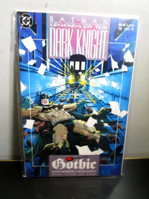 DC Comics Batman Legends of the Dark Knight #10 1990 Gothic Grant Morrison BAGGE