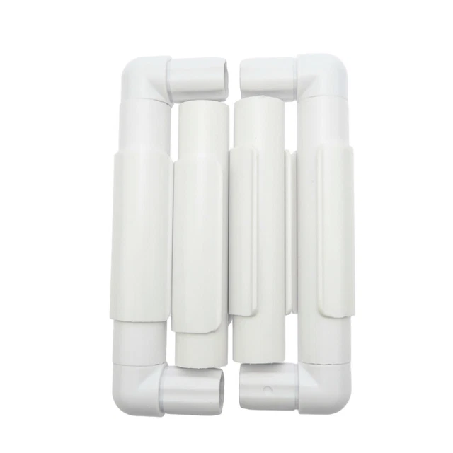 Cadre De Broderie Carré En Plastique 27.9x27.9 Cm - Avec Clips - Pour Point De Croix, Quilting, Couture