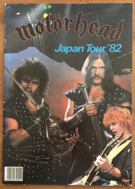 Motorhead - Japan Tour '82 Tour Book Concert Program