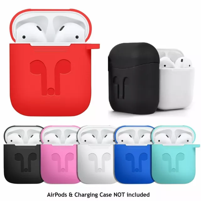 AirPods Silicone Case Cover Protective for Apple Airpod Charging Case 1 2nd Gen