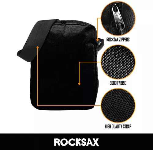 AC/DC - Rocksax - AC/DC - Crossbody Bag: Pwr Up 1 [New ] Tote / Messenger Bag, C 3