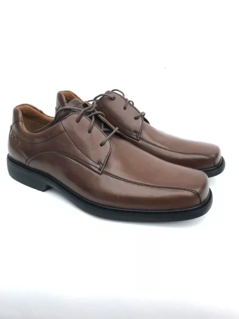 Clarks Marron Hommes Cuir Chaussures Habillées Taille UK8 EUR42 US9