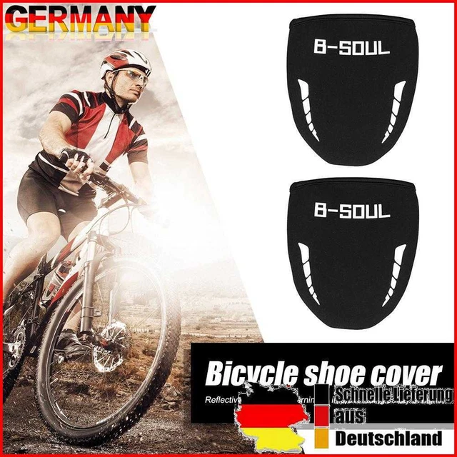 B SOUL 1 Pair Outdoor Cycling Shoe Toe Cover Waterproof Bike Protector Overshoes