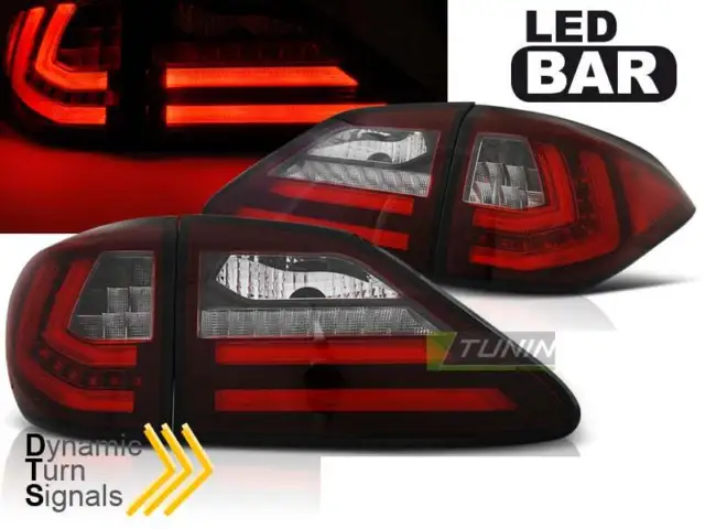 Zadnje luči per Lexus RX 3 III 350 2009-2012 Rdeča bela LED dinamična smerna sve