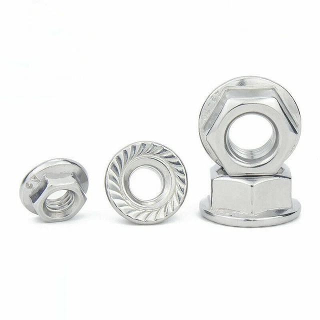 Lot D’écrous Hexagonaux DIN 934 En Inox A2 – M6 M8 M10 M16, Solides Et Résistants