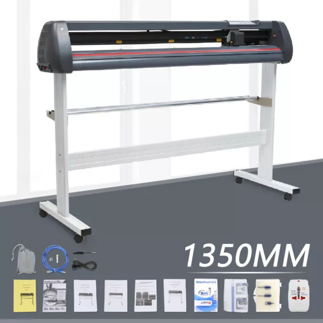 1350mm Vinyl USB LCD Schneideplotter Schilderplotter Folienschneider DE