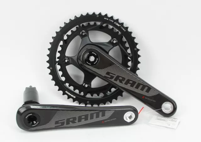 Sram S952 Red 46/36 Zähne Cyclocross Kurbelgarnitur BB30 Kurbel Rennrad 172,5 mm