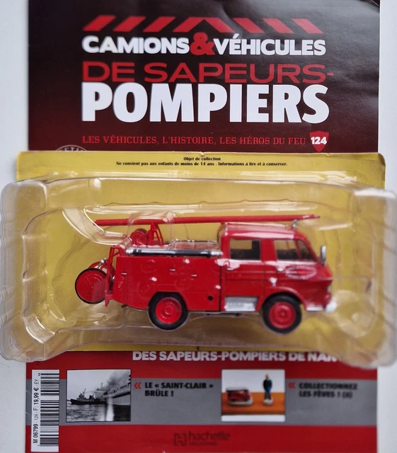 CCC F N° 7 Fpt Citroën T55 Guinard 1953 Firefighter Box Kit