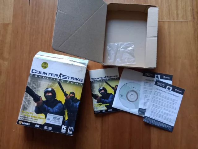 COUNTER STRIKE - Condition Zero PC BIG BOX Game RARE $100.00 - PicClick AU