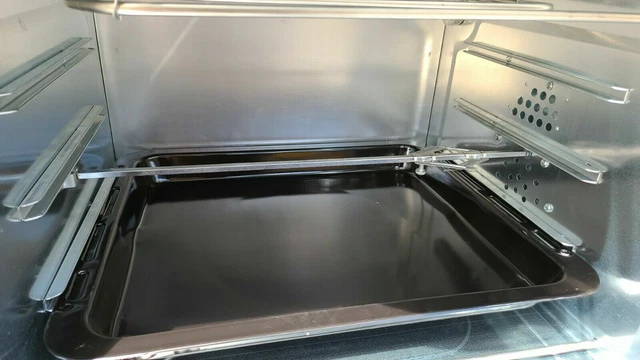 LUXELL Forno Elettrico Ventilato 70 LT Pizze Piatti Pollo Cottura 4 Manopole 5